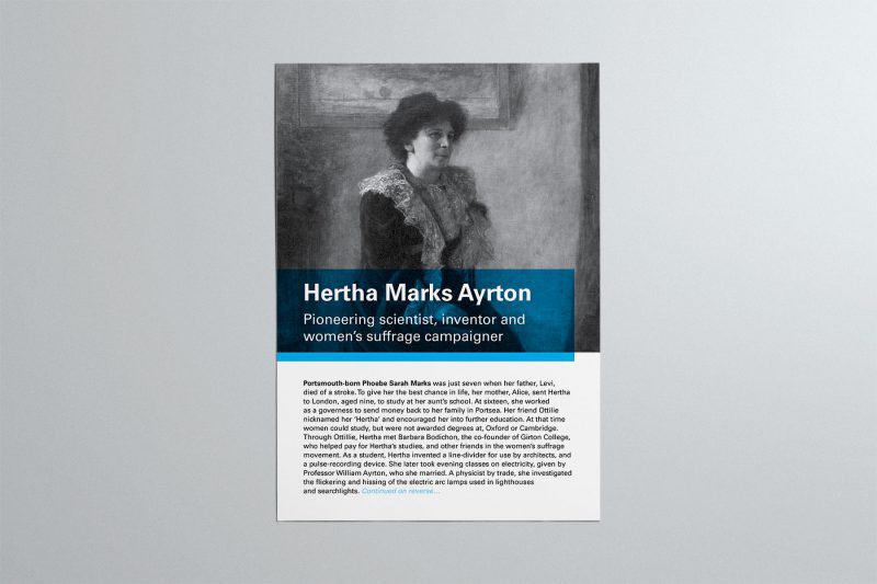 Hertha Marks Ayrton leaflet